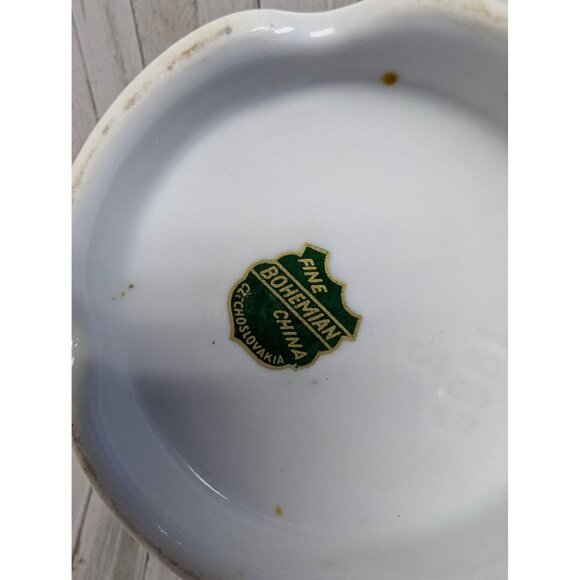 Vintage BOHEMIAN Fine China Tea Pot With Lid Czechoslovakia BOH53 - Picture 9 of 12